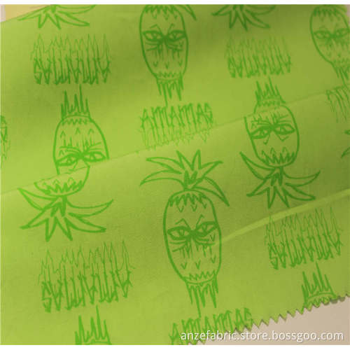100%cotton poplin printed fabric popular sale for garment